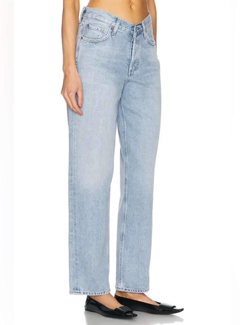 AGOLDE V Waist Baggy Jean